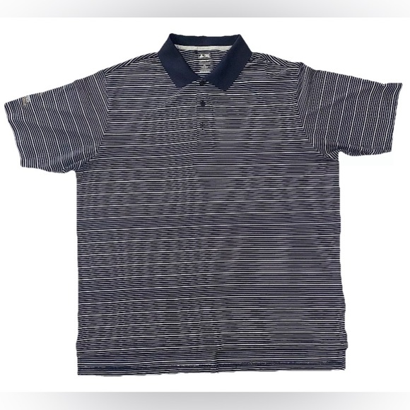 Adidas Golf Polo ClimaLite Short Sleeve Cowboys Shirt Mens Size 2XL - Picture 1 of 8
